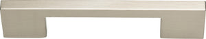 Atlas Homewares Thin Square Pull 5 1/16 Inch (c-c) Brushed Nickel