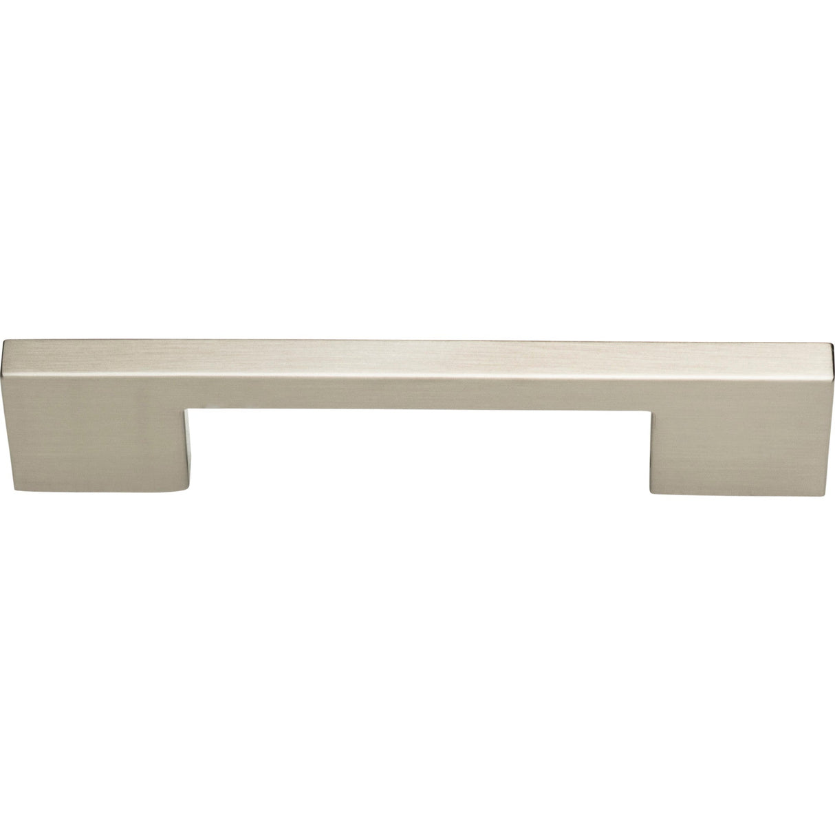 Atlas Homewares Thin Square Pull 5 1/16 Inch (c-c) Brushed Nickel