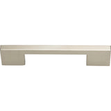 Atlas Homewares Thin Square Pull 5 1/16 Inch (c-c) Brushed Nickel