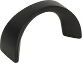 Atlas Homewares Sleek Knob 1 1/4 Inch (c-c) Matte Black