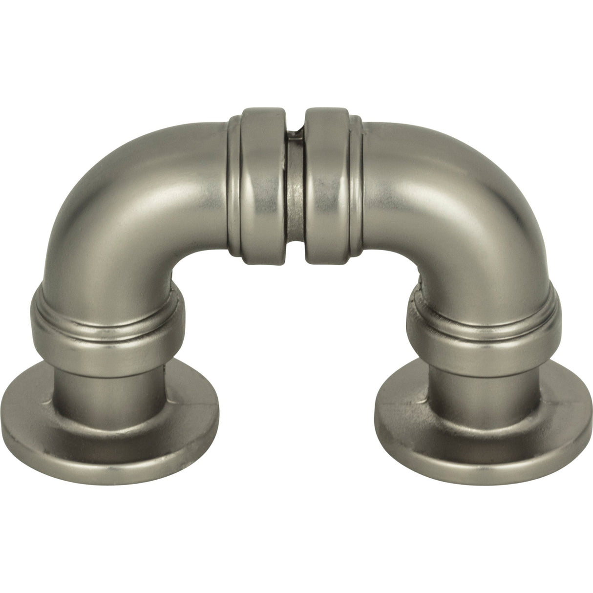 Atlas Homewares Steam Punk Finger Pull 1 5/16 Inch (c-c) Graphite