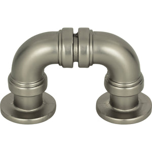 Atlas Homewares Steam Punk Finger Pull 1 5/16 Inch (c-c) Graphite