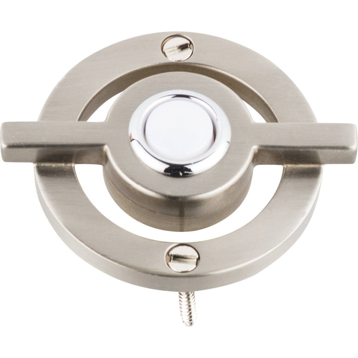 Atlas Homewares Avalon Door Bell  Brushed Nickel