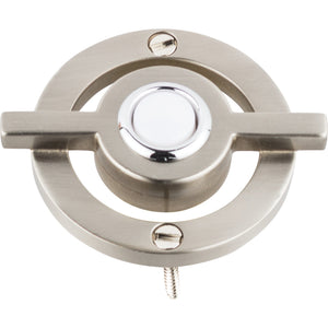 Atlas Homewares Avalon Door Bell  Brushed Nickel