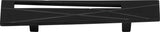 Atlas Homewares Modernist Left Pull 3 Inch (c-c) Matte Black