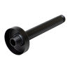 Black Matte 6" Round Ceiling Shower Arm