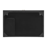 Myrrin 36" Vanity, Carbon Oak w/ 3 CM Eternal Jasmine Pearl Silestone Top