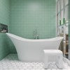 ALFI brand AB2553-PC Polished Chrome Free Standing Floor Mounted Bath Tub Filler