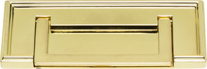 Atlas Homewares Campaign Rope Drop Pull 3 Inch (c-c) Polished Brass