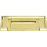 Atlas Homewares Campaign Rope Drop Pull 3 Inch (c-c) Polished Brass