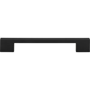 Atlas Homewares Thin Square Pull 7 9/16 Inch (c-c) Modern Bronze