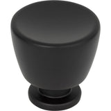 Atlas Homewares Conga Knob 1 1/4 inch Matte Black