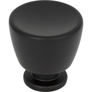 Atlas Homewares Conga Knob 1 1/4 inch Matte Black