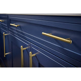 Atlas Homewares Griffith Pull 7 9/16 Inch (c-c) Warm Brass