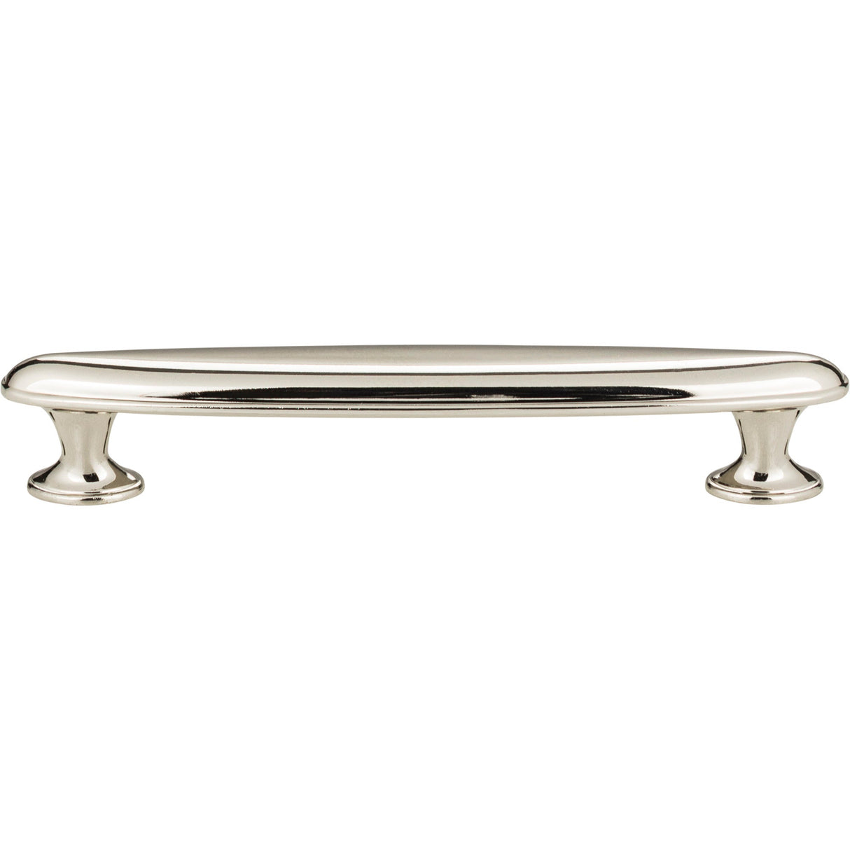 Atlas Homewares Austen Oval Pull 5 1/16 Inch (c-c) Polished Nickel