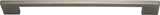 Atlas Homewares Thin Square Pull 11 5/16 Inch (c-c) Slate