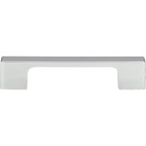 Atlas Homewares Thin Square Pull 3 3/4 Inch (c-c) Polished Chrome