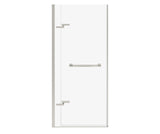 MAAX 139584-810-305-000 Capella 78 32 ½-35 ½ x 78 in. 8 mm Pivot Shower Door for Alcove Installation with GlassShield® glass in Brushed Nickel
