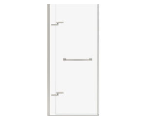MAAX 139584-810-305-000 Capella 78 32 ½-35 ½ x 78 in. 8 mm Pivot Shower Door for Alcove Installation with GlassShield® glass in Brushed Nickel