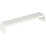 Atlas Homewares Platform Pull 6 5/16 Inch (c-c) High White Gloss