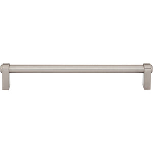 Top Knobs TK3213 Lawrence Pull 7 9/16 Inch Center to Center - Brushed Satin Nickel