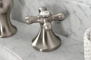 Kingston Brass KC7068AX Vintage 8 in. Widespread Bathroom Faucet, Brushed Nickel