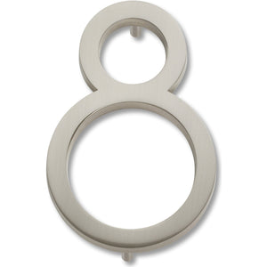 Atlas Homewares Modern Avalon #8  Brushed Nickel