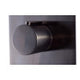 ALFI brand AB3901-BN Brushed Nickel Round 2 Way Thermostatic Shower Mixer