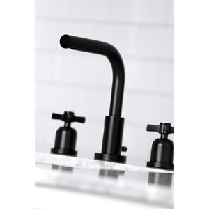 Fauceture FSC8950ZX 8 in. Widespread Bathroom Faucet, Matte Black