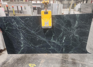 60" Cab-Tec Shaker Carmel Double Vanity w/ Vermont Verde Top