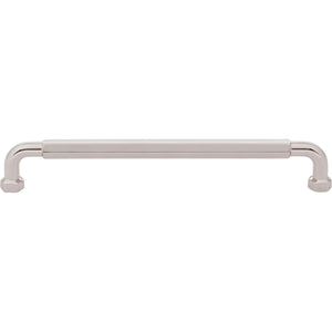 Top Knobs TK3204 Dustin Pull 7 9/16 Inch Center to Center - Polished Nickel