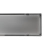 ALFI brand ABLD32B-PSS 32" Modern Polished Stainless Steel Linear Shower Drain with Solid Cover