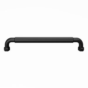 Top Knobs TK3204 Dustin Pull 7 9/16 Inch Center to Center - Flat Black