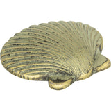 Atlas Homewares Clamshell Knob 2 Inch Verdigris