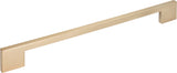 Atlas Homewares Thin Square Pull 11 5/16 Inch (c-c) Champagne
