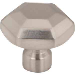 Top Knobs TK3200 Dustin Knob 1 1/4 Inch - Brushed Satin Nickel
