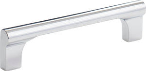 Atlas Homewares Whittier Pull 3 3/4 Inch (c-c) Polished Chrome