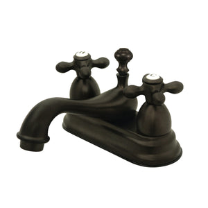 Kingston Brass KS3605AX 4 in. Centerset Bathroom Faucet, Oil Rubbed Bronze