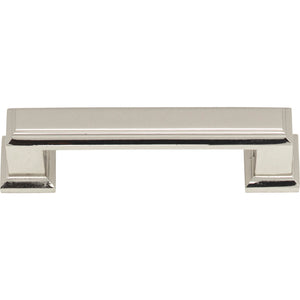 Atlas Homewares Sutton Place Pull 3 Inch (c-c) Polished Nickel