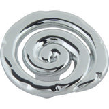 Atlas Homewares Scroll Knob 1 1/2 Inch Polished Chrome