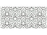 Anatolia Tile Utopio Vine Pine Honed W/ Polished Accents Natural Stone Waterjet Mosaic 5001-0415-0 Vine Pine - premium natural stone mosaic tile from Anatolia Tile, available at PoshHaus showroom in Keene, NH