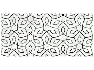 Utopio Vine Pine Honed W/ Polished Accents Natural Stone Waterjet Mosaic