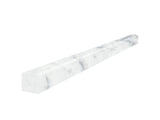 Anatolia Tile 1/2X12 Virtue Bianco Honed Marble Deco-Bar 5002-0085-0 - Mini 1/2" X 12" Virtue Bianco Deco-Bar 1/2x12 - premium natural stone mosaic tile from Anatolia Tile, available at PoshHaus showroom in Keene, NH
