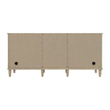 Lorelai 72" Double Vanity, Whitewashed Oak