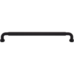 Top Knobs TK3205 Dustin Pull 8 13/16 Inch Center to Center - Flat Black