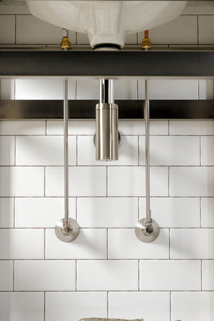 Fauceture FSC8968NDL NuvoFusion Widespread Bathroom Faucet, Brushed Nickel