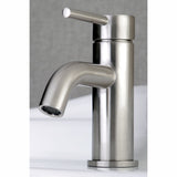 Fauceture LS8228DL Concord Single-Handle Bathroom Faucet with Push Pop-Up, Brushed Nickel