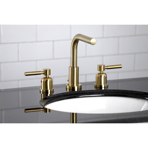 Fauceture FSC8953DL 8 in. Widespread Bathroom Faucet, Brushed Brass