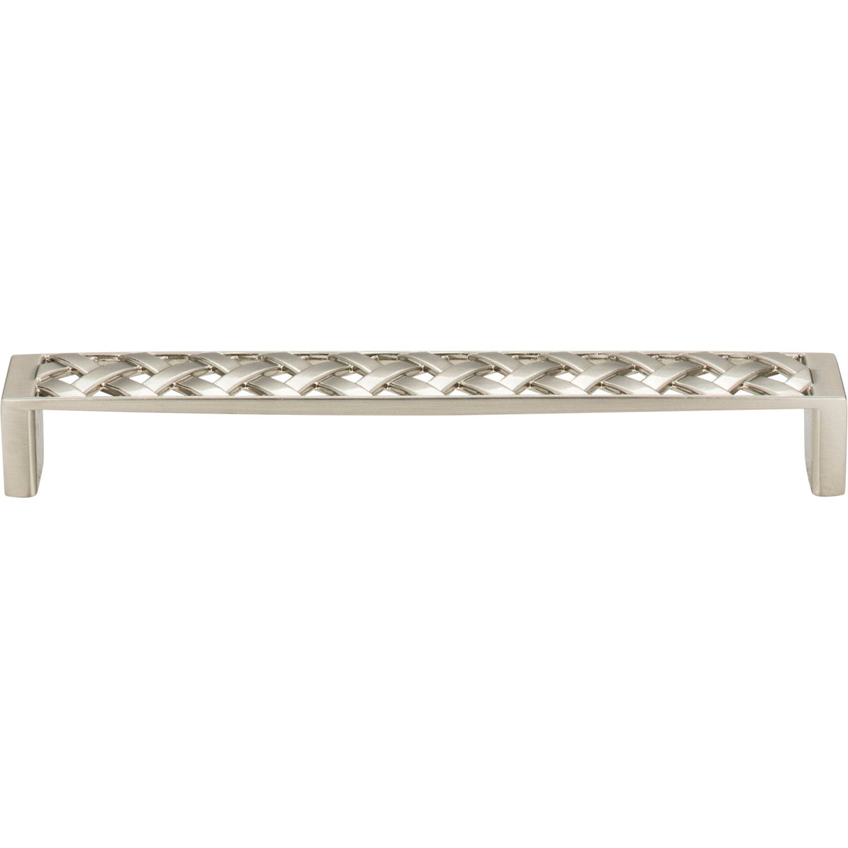 Atlas Homewares Lattice Pull 6 5/16 Inch (c-c) Brushed Nickel