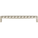 Atlas Homewares Lattice Pull 6 5/16 Inch (c-c) Brushed Nickel